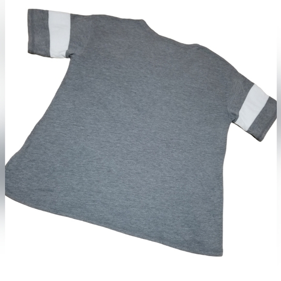 NFL EAGLES Grey/White/Green Jersey Shirt-L - Picture 3 of 4